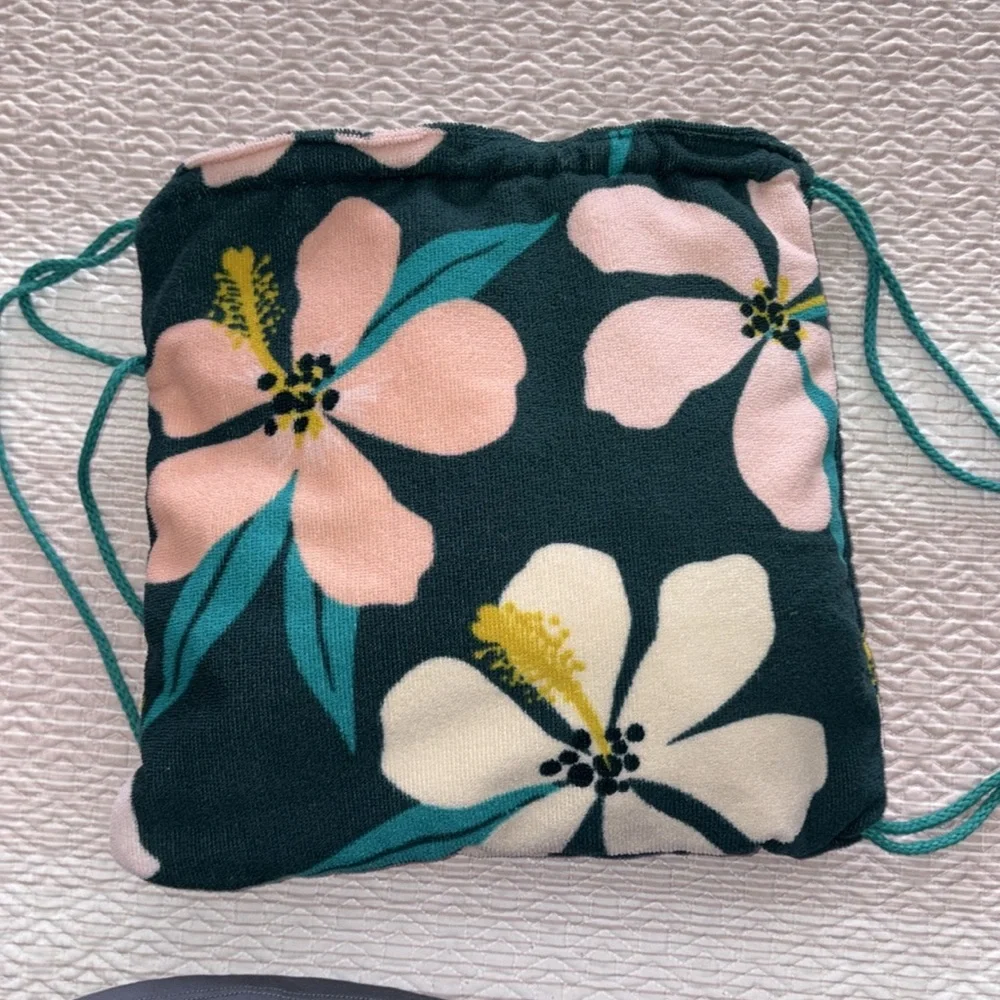 Northpoint two and one beach towel beach bag 30 x 60 beach towel backpack